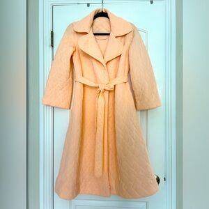 Vintage quilted robe, size S